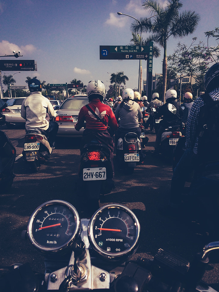 ceste, ulica, motocikl, promet, urbane, urbane ulice, gradskih ulica