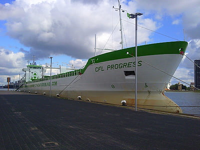 Port, Rotterdam, Shipping, roheline, vee, võrgusilma