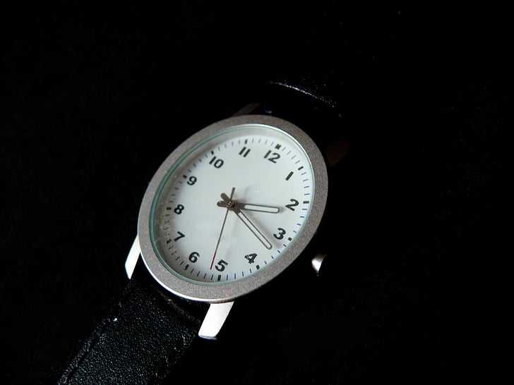 horloge, temps, montre-bracelet, pointeur, visage d’horloge, temps qui indique, montres