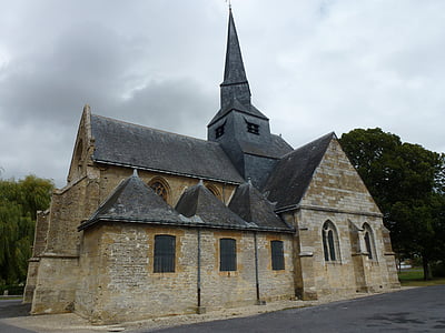 amagne, Ardennes, Saint martin, kirkko, historiallinen, uskonnollinen, rakennus