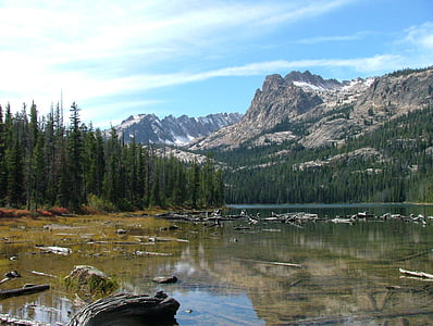 Lake, Metsä, Kalastus, rauhallinen, luonnonkaunis, Mountain, Mountain lake