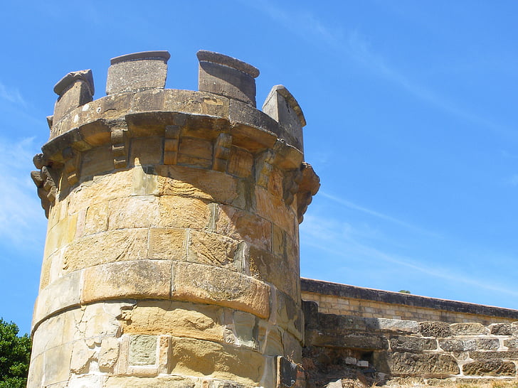 tornet, slott, Pierre, Tasmanien