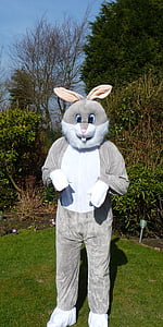 Paskalya tavşanı, tavşan, fantezi elbise, kostüm, eğlenceli, kabarık