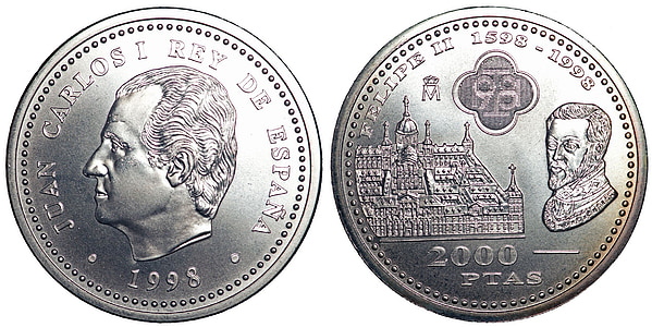pièces de monnaie, devise, pesetas, Espagne, argent, Finance, trésorerie