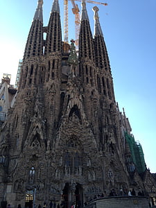 Barcelone, Église, Cathédrale, Espagne, sculpture, architecture, style gothique