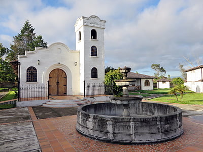 Ecuador, Riobamba, Iglesia, Misión, aldea