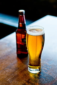 pivo, bar, alkohol, pijača, Amber, steklo, vrč za pivo