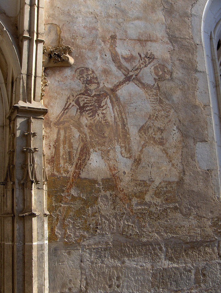 Rocamadour, freske, mye