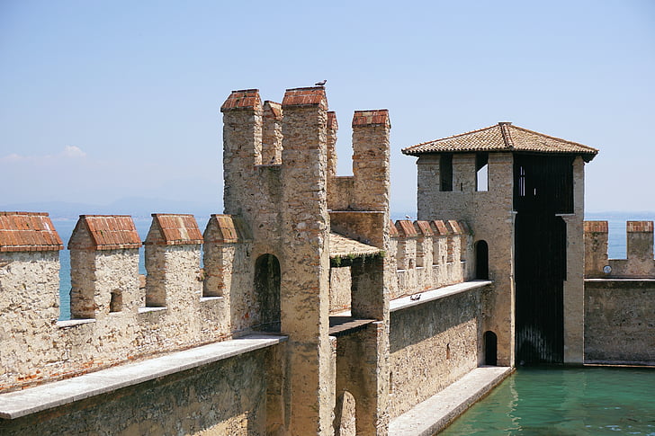 Kasteel, Kasteel kasteel, Knight's castle, Middeleeuwen, muur, Fort, Italië