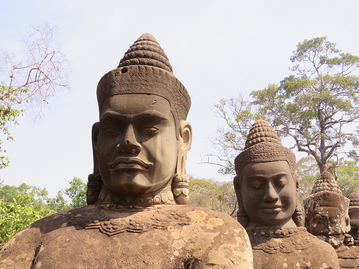 Камбоджа, Анкор, храма, наследство, религия, цивилизация, Туризъм
