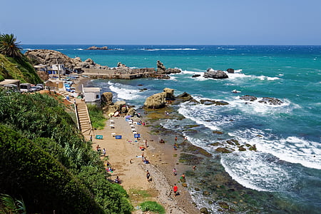 Ain-taya, Algerije, Afrika, zomer, warme, Middellandse Zee, poort