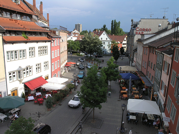 Konstanz, Stadt, Innenstadt, Häuser, Gebäude