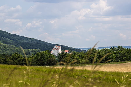 Schloss wildegg, Argowia, Szwajcaria, Średniowiecze, Zamek, krajobraz