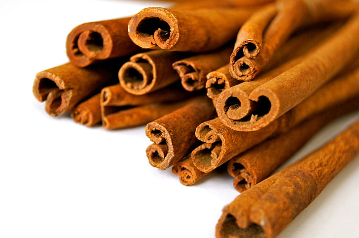 brown, cinnamon, cinnamon sticks, close-up, food, fragrance, herbs