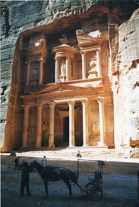 rock város, Petra, Jordánia