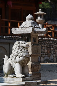 statuen, stein, skulptur, forklaring, topp, Asia, kulturer