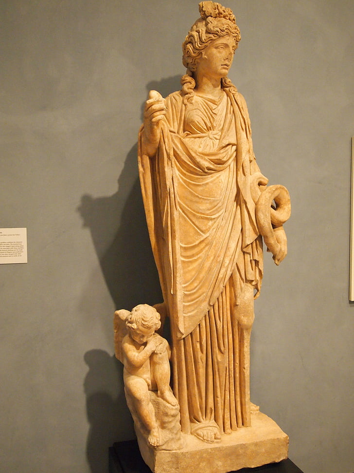 รูปปั้น, ผู้หญิง, ศิลปะ, กรีก, โบราณ, กรีซ, สไตล์
