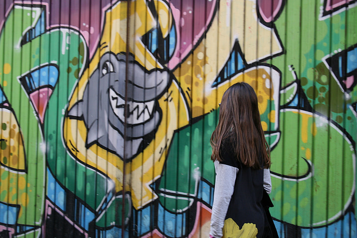 graffiti, drawing, photo