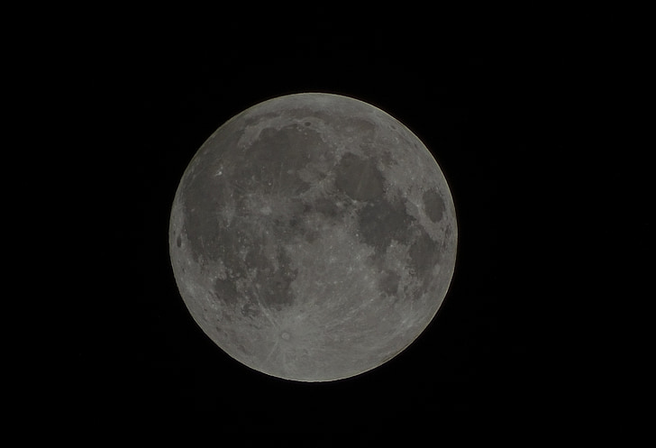 månen, himmelen, natt, Night Foto, fullmåne