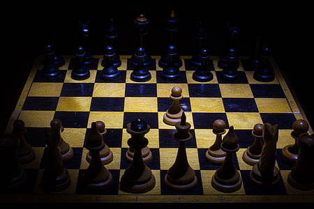 escacs, elecció, oci, rei, objecte, victòria, cavaller