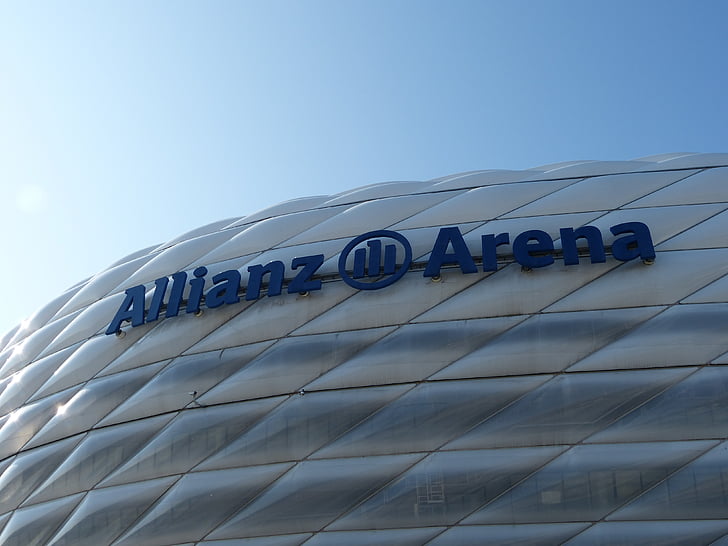 Allianz arena, Německo, sportovní, Stadion