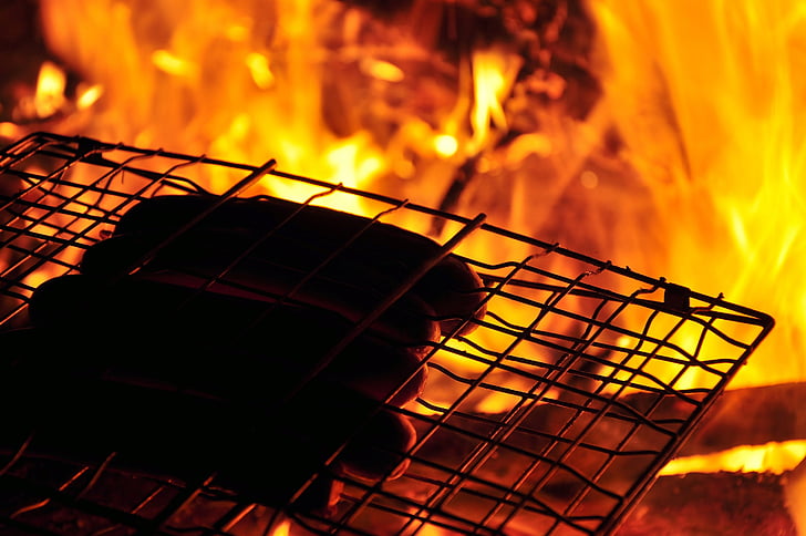 grillezési lehetőség, kolbász, grill, kolbász, Grill kolbász, Bratwurst, grillezés