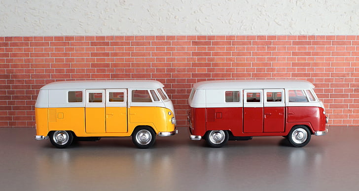 VW, bus, VW bus, vieux, Bulli, véhicule, bus Camping