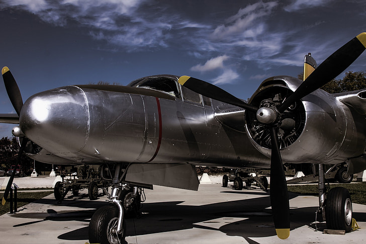 A26 penyerbu, Perang Dunia II, aerodinamik, penerbangan, penerbangan, militer, pesawat militer