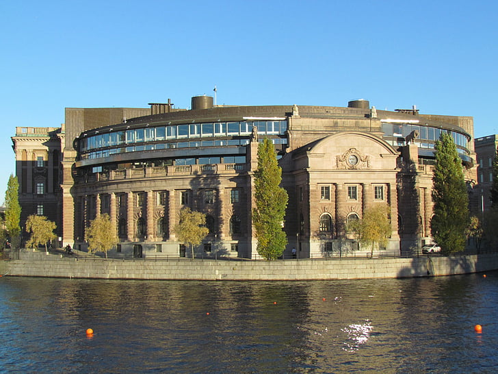 Estocolmo, palácio real, arquitetura, Suécia, Escandinávia