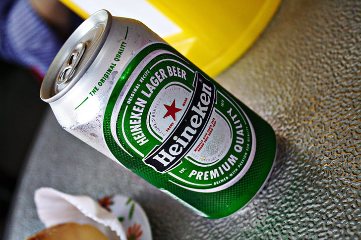 øl, drink, happy hour, alkohol, Heineken, venner, bar