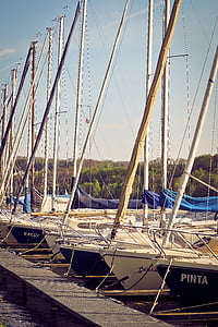 sailing boats, web, yacht, water, boats, anchorage, leisure