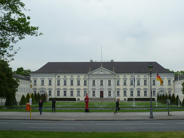 Bellevue, hrad, Berlín, Federálny prezident, prezident kancelária, neoklasicistickom štýle