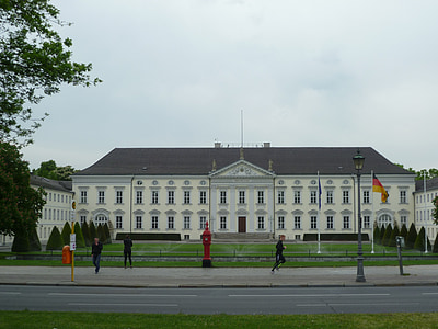 bellevue, castle, berlin, federal president, president's office, neoclassical architectural style