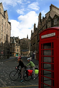 Edinburgh, Skotland, UK, skotske, bygning, City