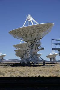 teknik, radioteleskop, maträtt, antenn, astronomi, astrofysik, VLA