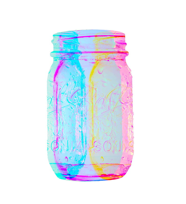 glass, jar, abstract, mason, mason jar, ball jar, cut out