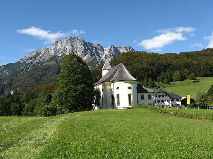naturen, marknaden schellenberg, ettenberg, Unterberg, Berchtesgaden, Mountain, Europeiska Alperna