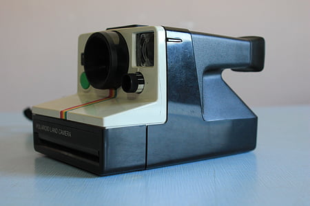 Polaroid, Polaroid fotoaparatai, kamera, derlius, šviesą, Nuotraukos, nuotrauka