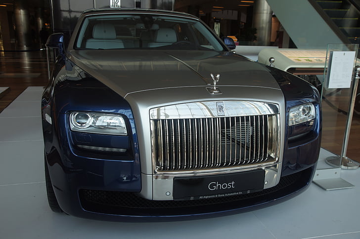 voiture, Rolls-royce, fantôme, modèle, Royce, véhicule, automobile
