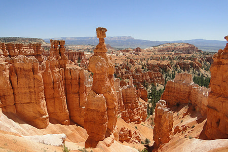 Bryce canyon, rotsformaties, landschap, natuur, Park, Rock, erosie