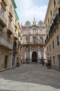vaje, Sicilija, mesto, arhitektura, znan kraj, Evropi, cerkev