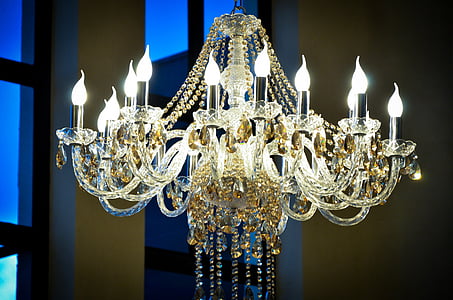 chandelier, light, environment, luminaire, decoration, lamp