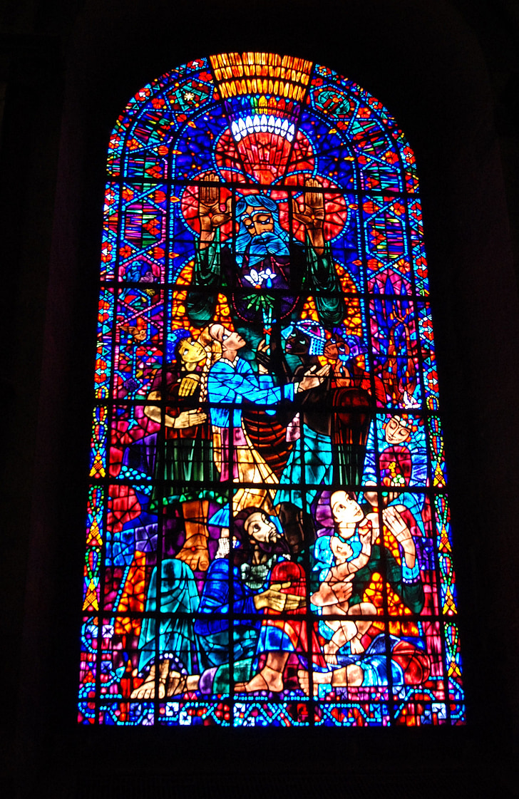 morená, sklo, okno, Cathedral, náboženské, Canterbury