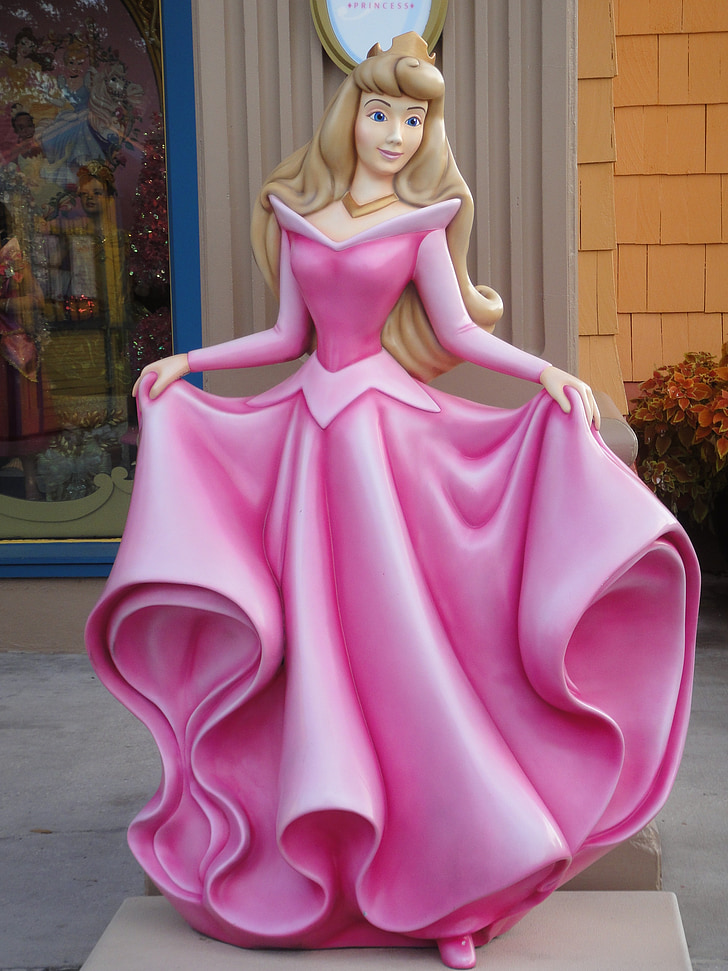 princess, florida, orlando, pink, character
