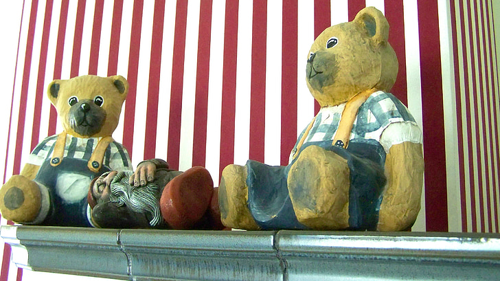 Teddy bears, Giochi, ornamenti