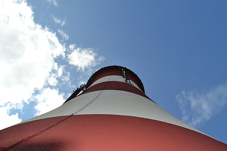 Lighthouse, Sky, blå, Costa, Holiday, solstrålar