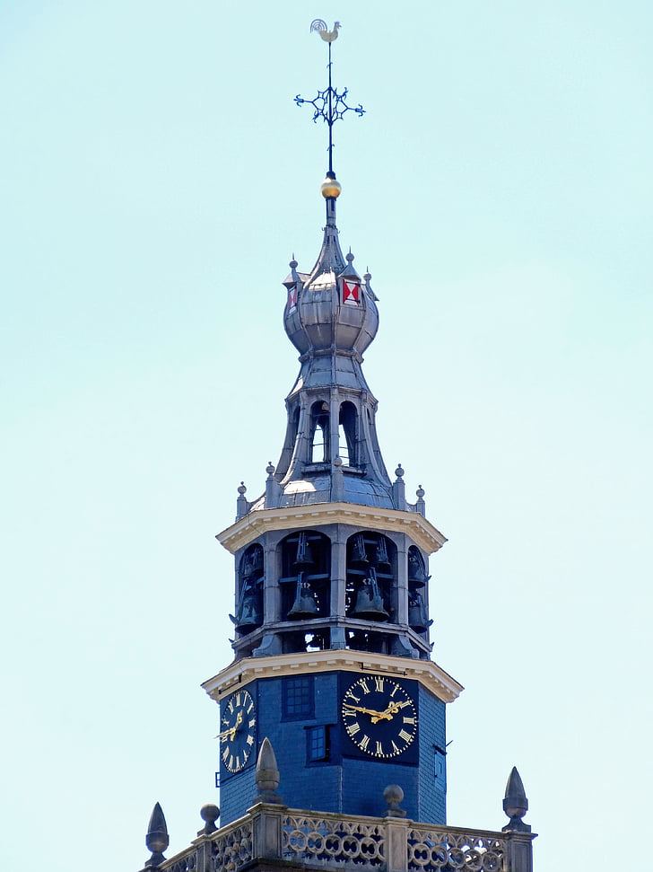 Sint janskerk, Gouda, tornet, kyrkan, spiran, Steeple, byggnad