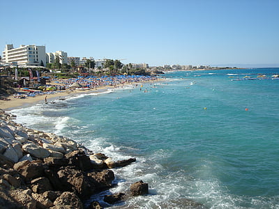 Cyprus, strand, zee