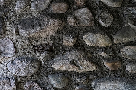 textura, piedra, pared, Fondo, estructura, gris, albañilería