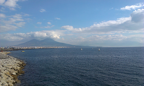 Naples, Vesuvius, Campbell, pilsēta